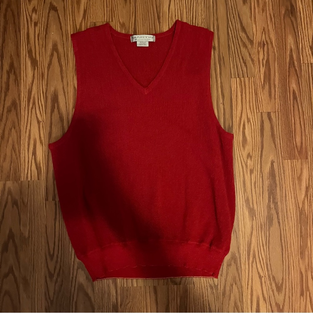 100% alpaca Martin sweatervest